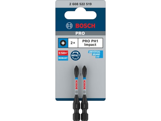 Vijačni nastavek Bosch PRO Phillips Impact, PH1, 55mm, 2608522519